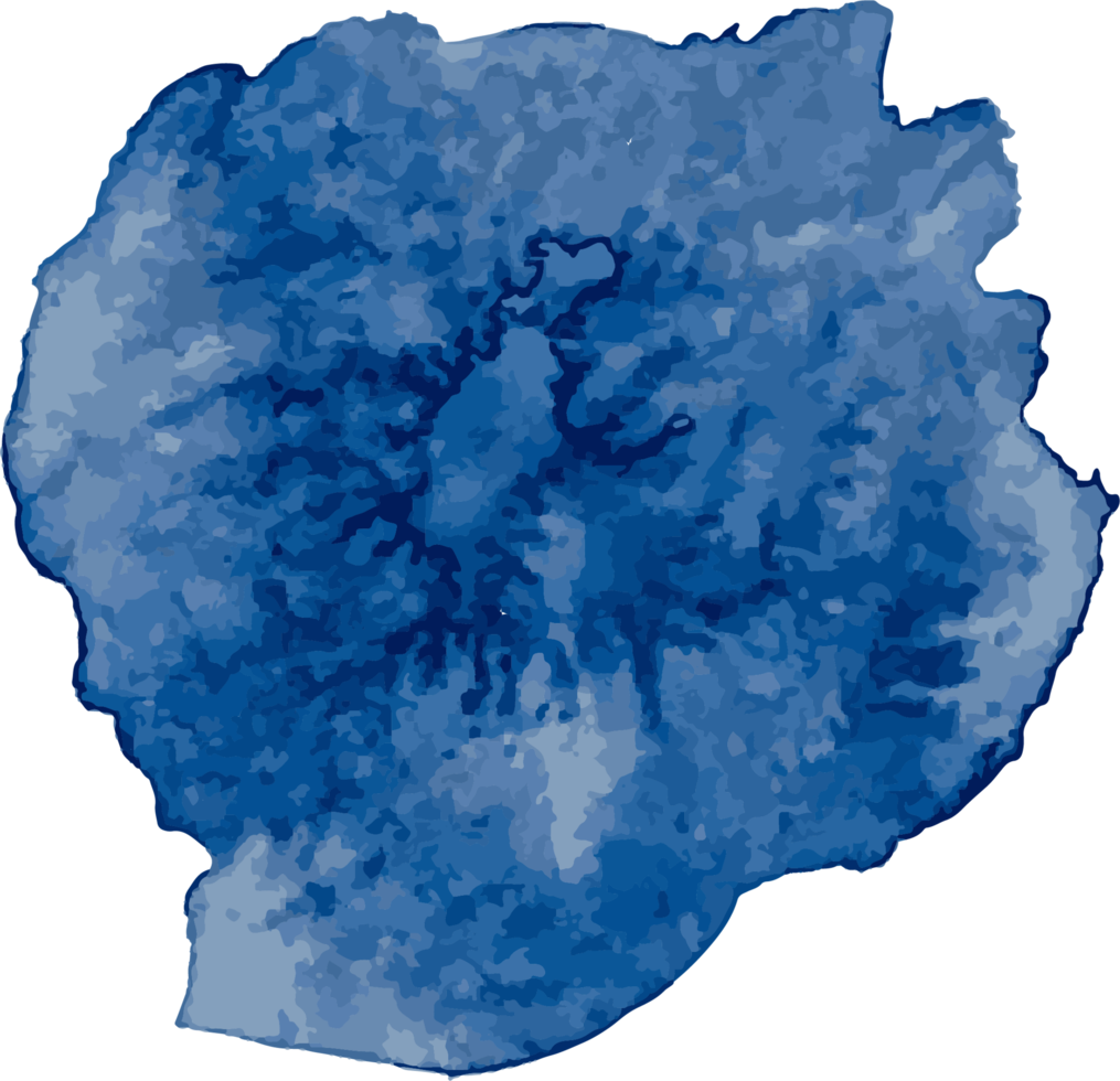 blauwe aquarel achtergrond png