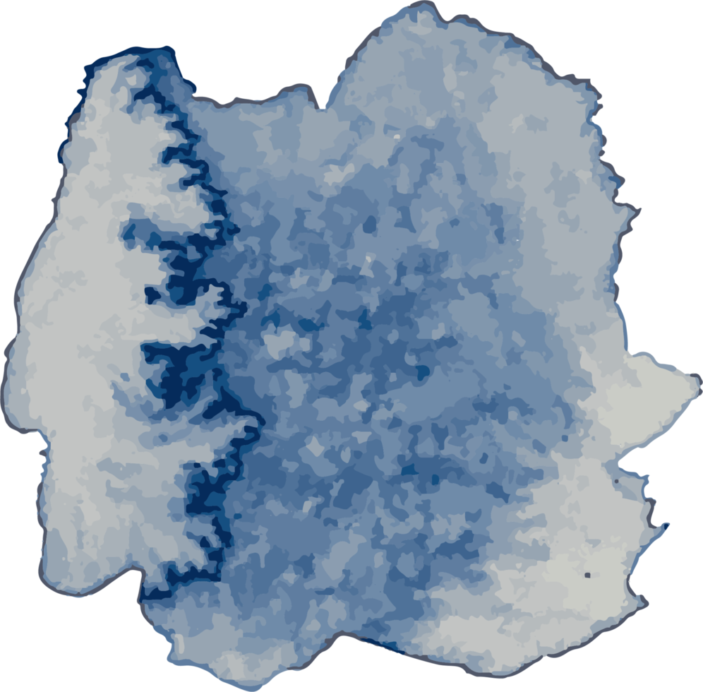 fundo azul aquarela png