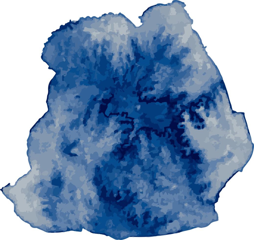 Blue watercolor background png