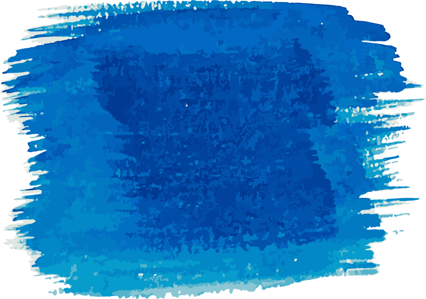 Blue watercolor stain. Watercolor background png