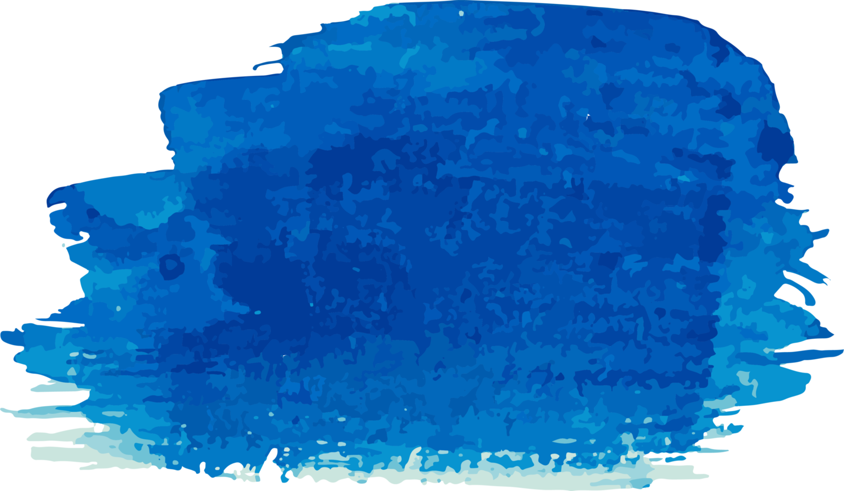 blauw waterverf vlek. waterverf achtergrond png