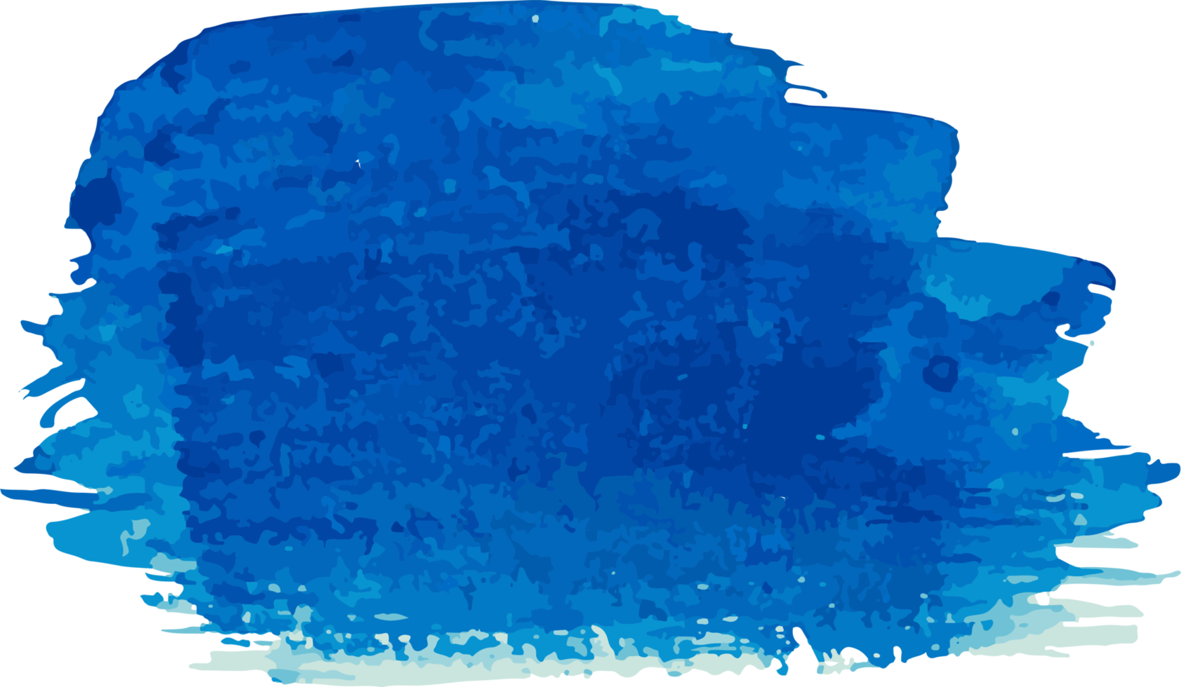 blauw waterverf vlek. waterverf achtergrond png