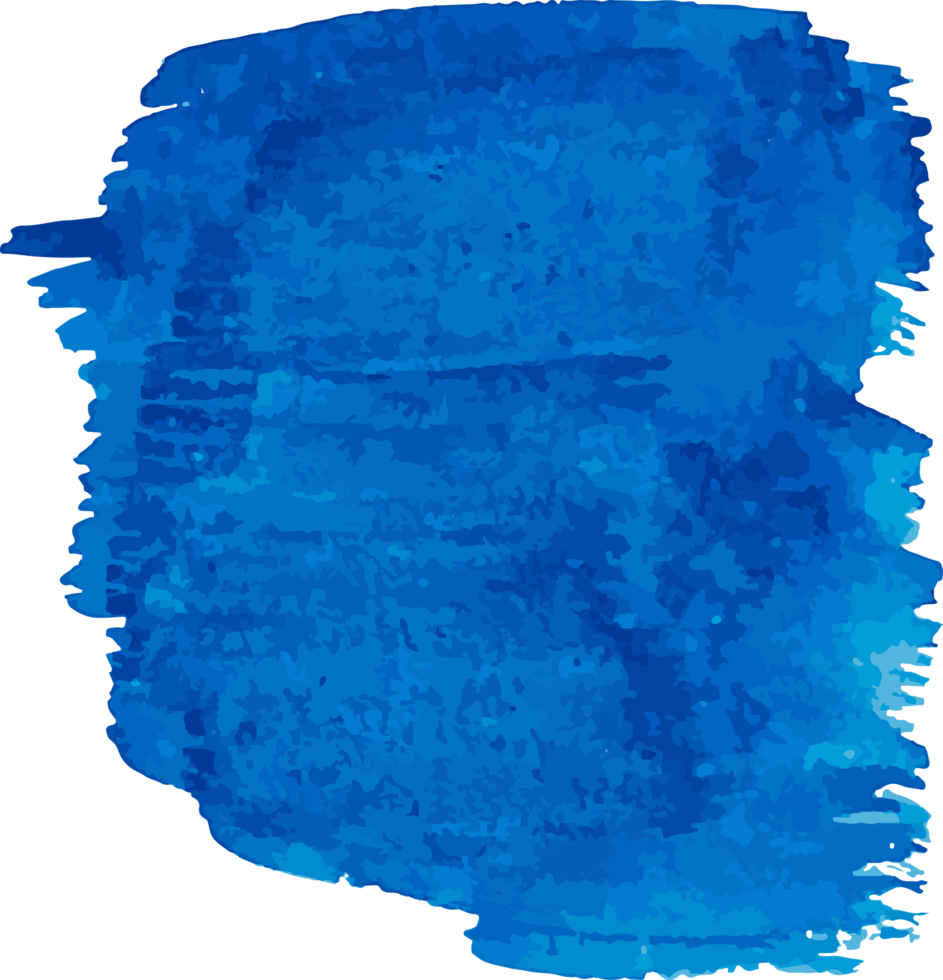 blu acquerello macchia. acquerello sfondo png