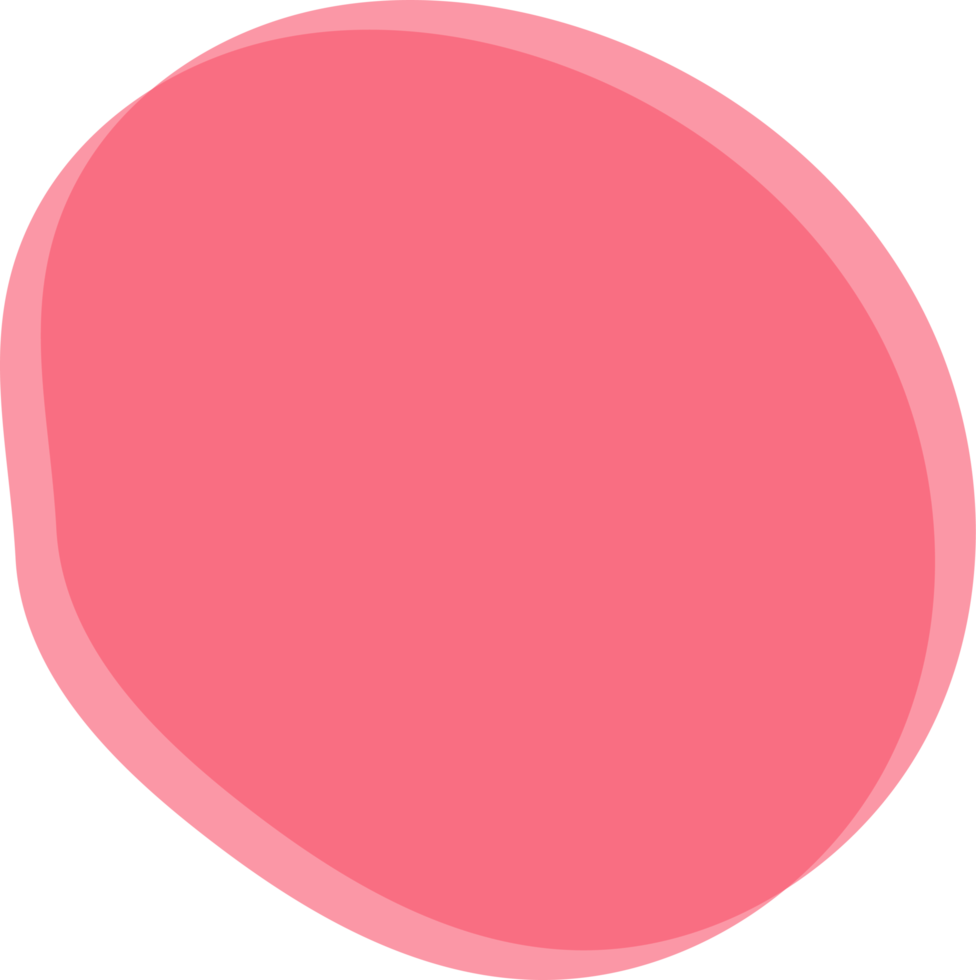 Color blob banner png