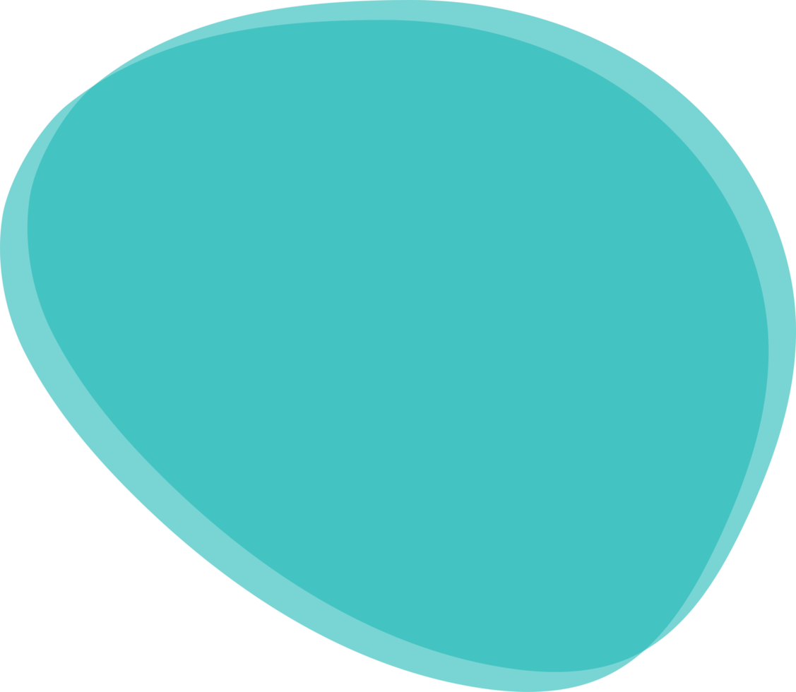 Color blob banner png