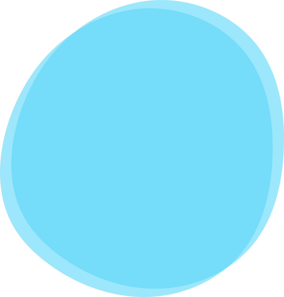 Color blob banner png