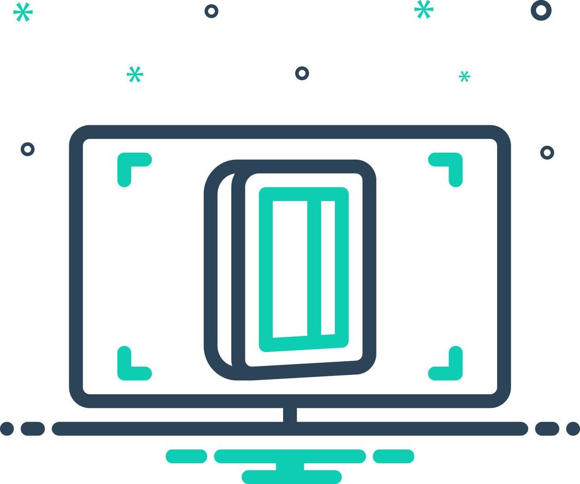 mix icon for render vector