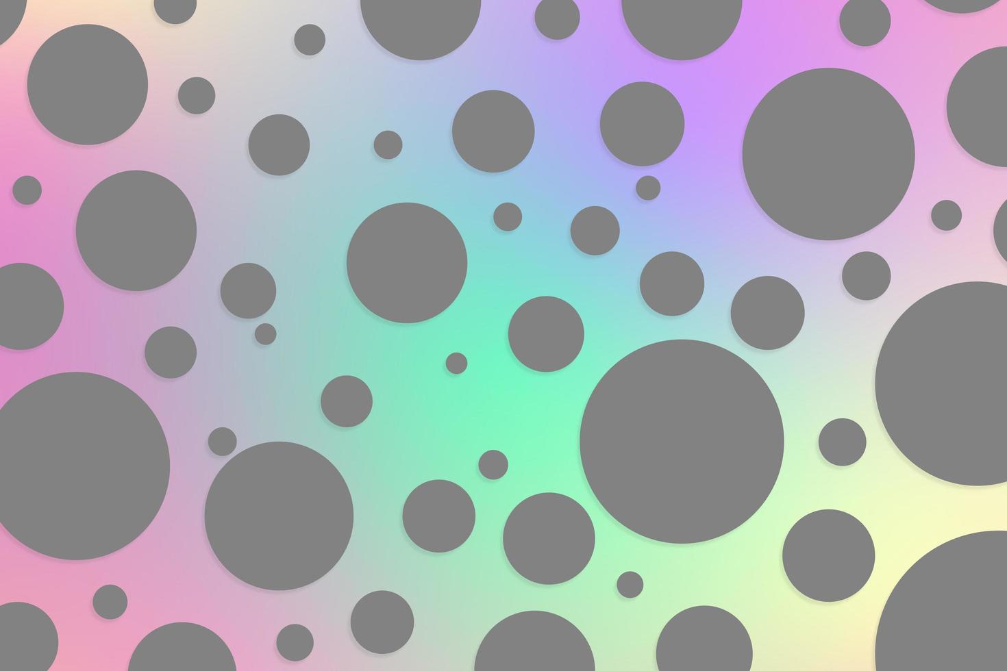 Colorful polka dot backdrop and background photo