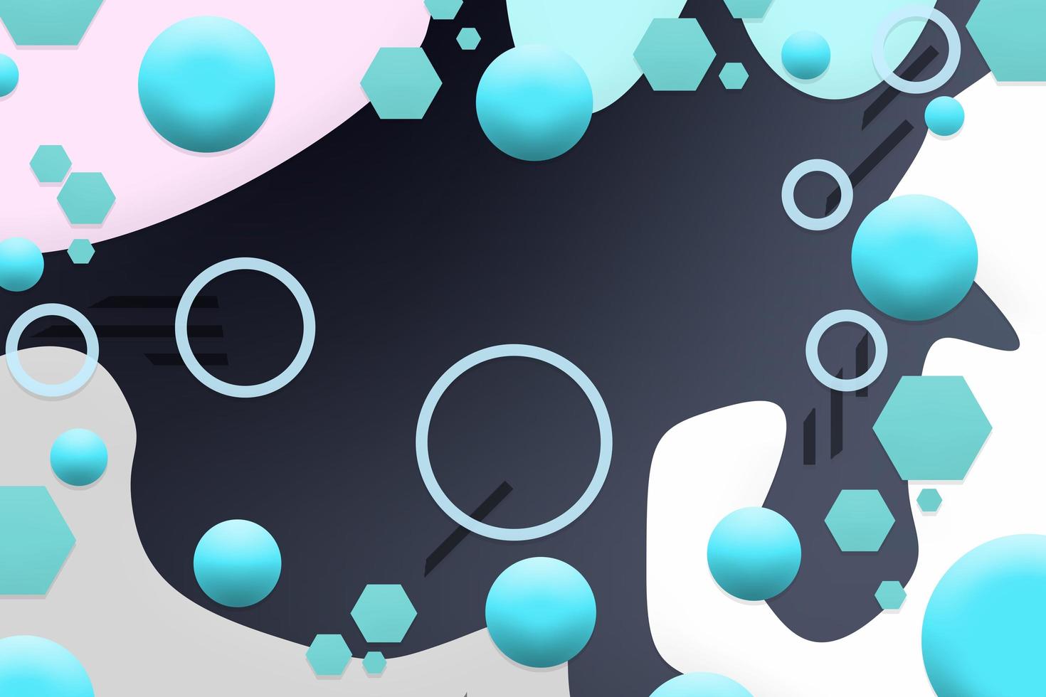 Modern digital futuristic abstract background photo