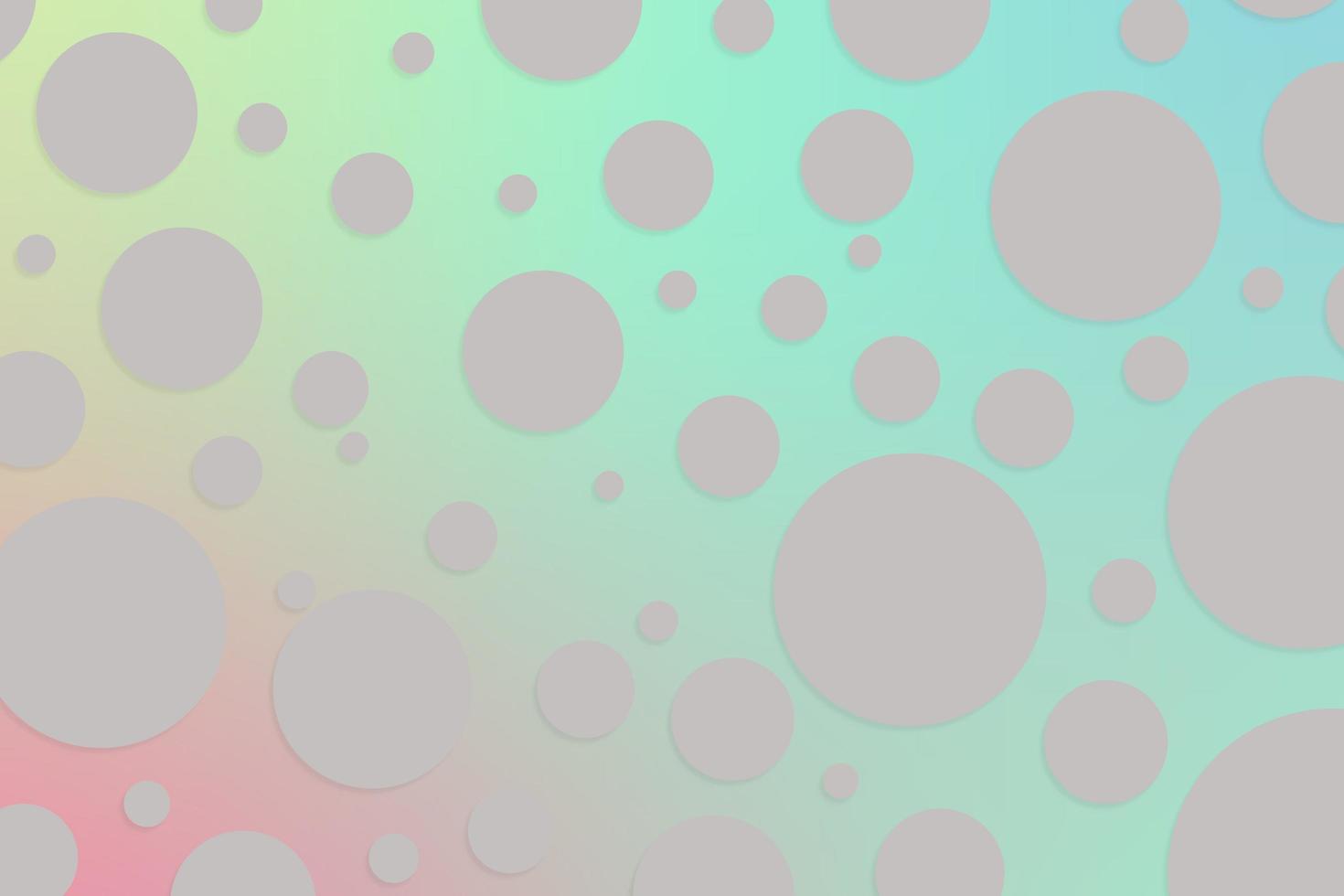 Colorful polka dot backdrop and background photo