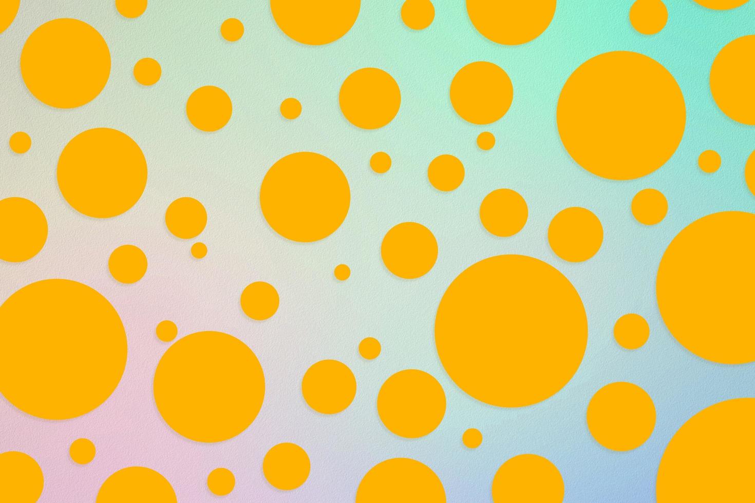 Colorful polka dot backdrop and background photo