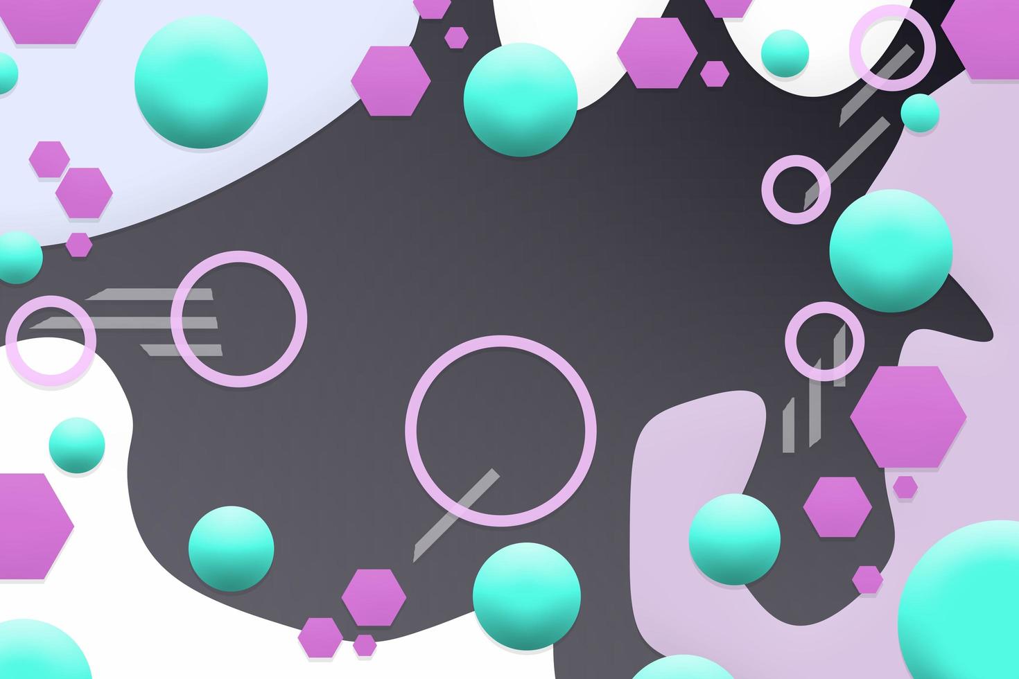 Modern digital futuristic abstract background photo