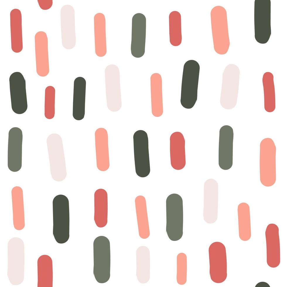 Cure colorful seamless vector pattern background illustration with hand drawn confetti
