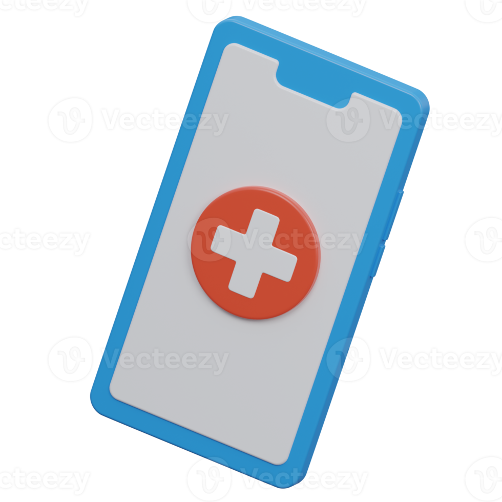 medical app 3d render icon illustration with transparent background, health and medical png