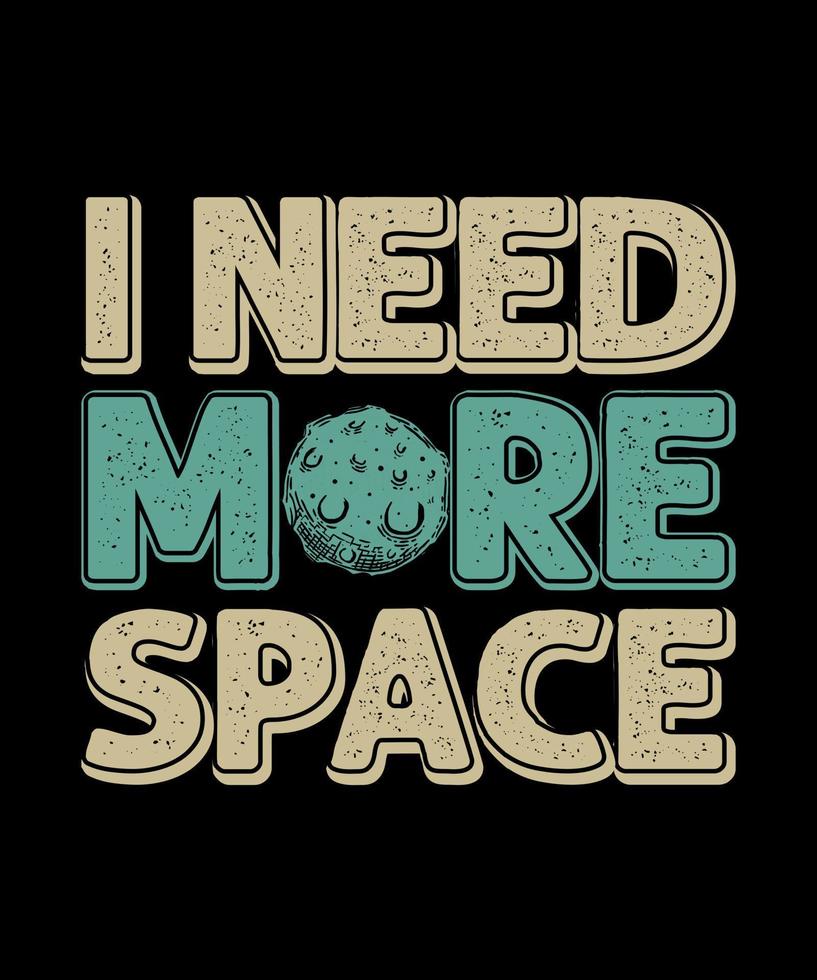 Space illustration logo vector tshirt design astronaut illustration design