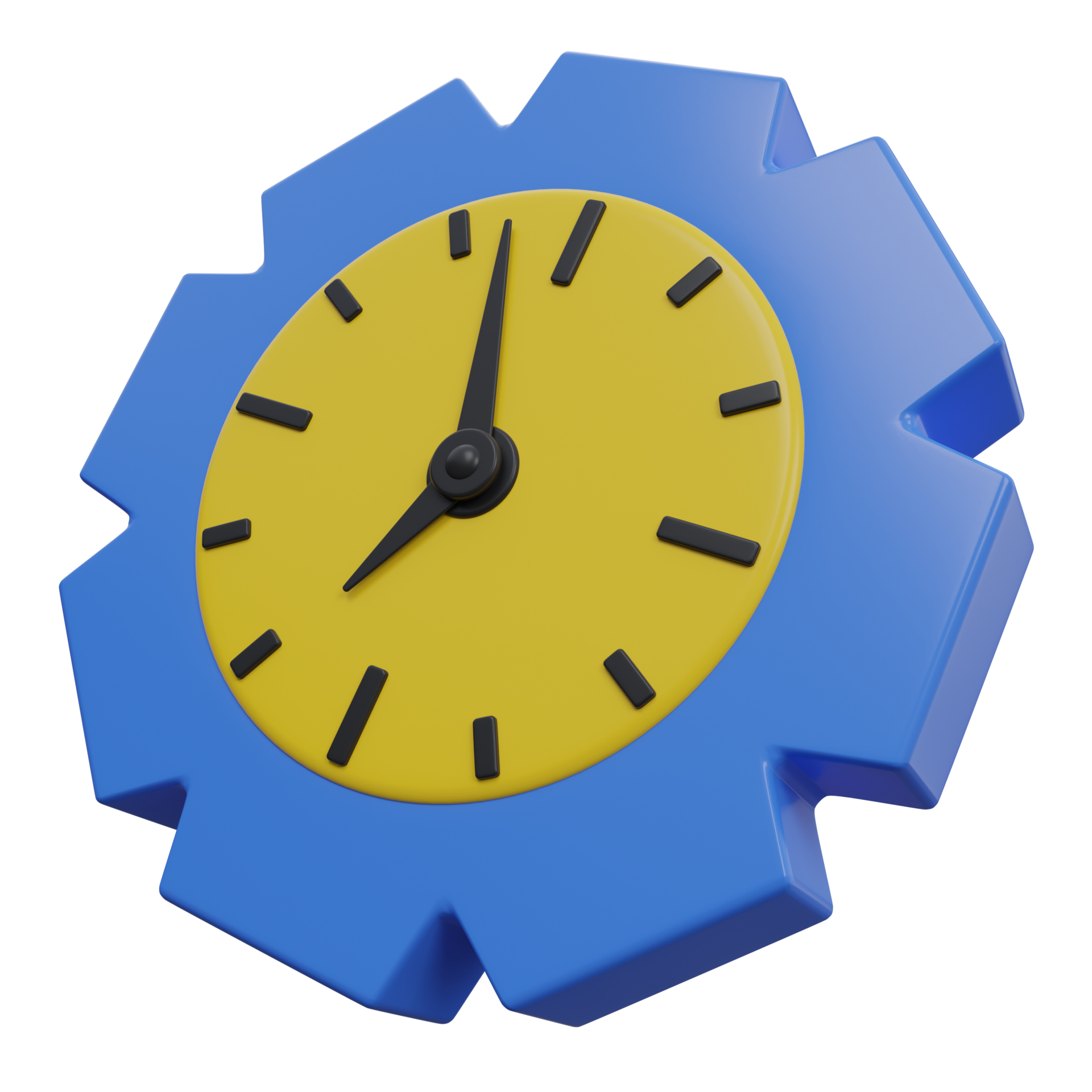 Productive 3d Render Icon Illustration With Transparent Background Productive 3d Render Icon Illustration With Transparent Background