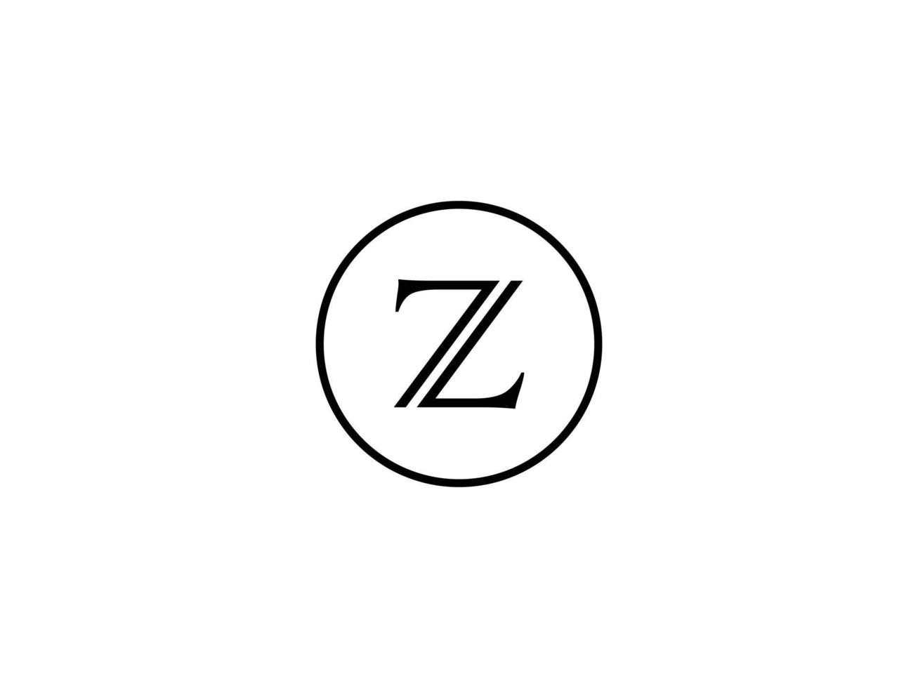 Letter Z Logo Design vector