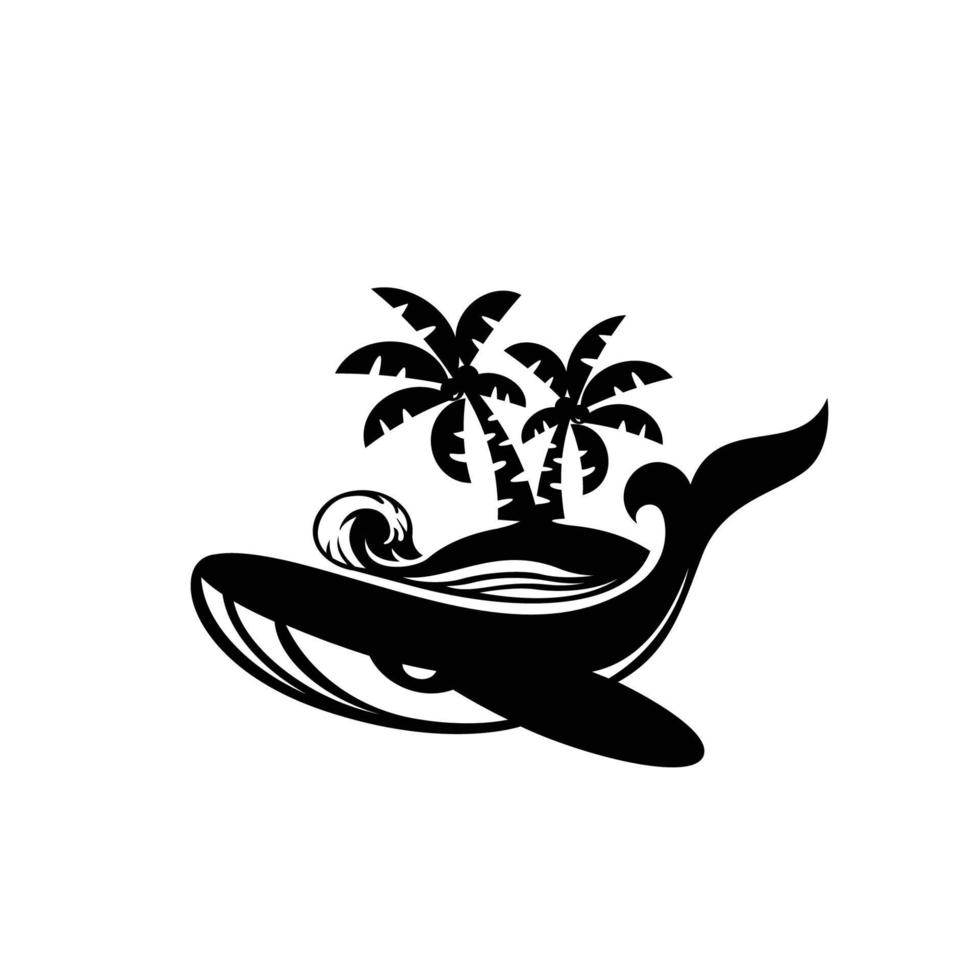 Whale Island Logo vector