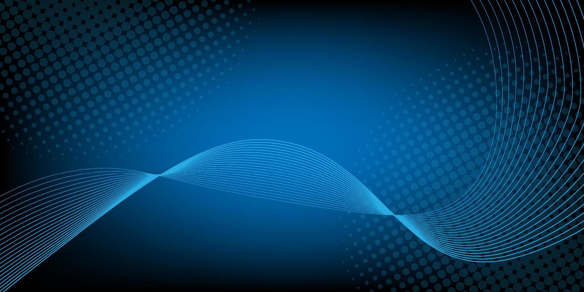 Curve and polka dot Electronic furturistic vector for technology and finance concept and education for future