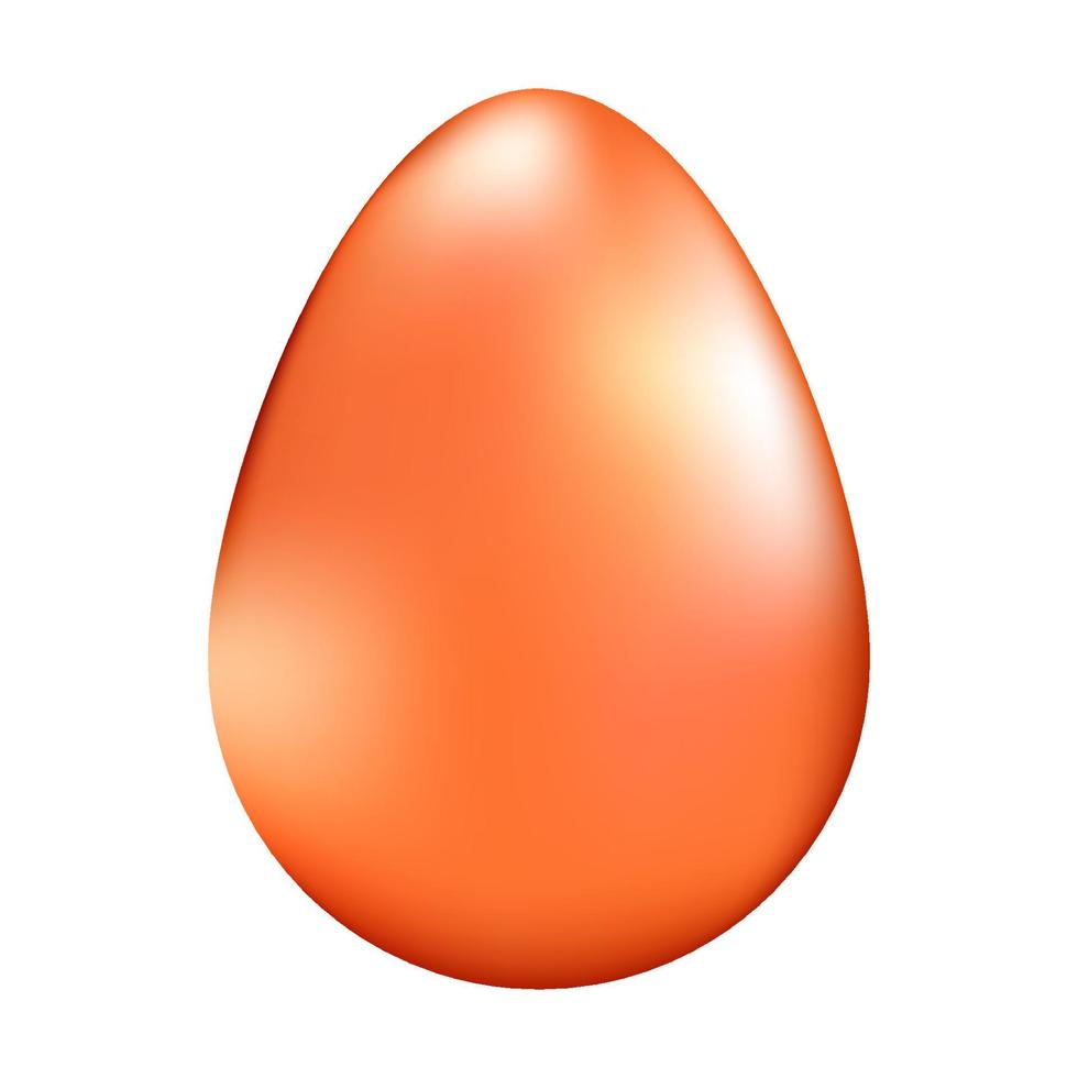 Vector illustration of Eggs set. Realistic Detailed 3d Colorful Chicken Different Shape Set of vector illustration.