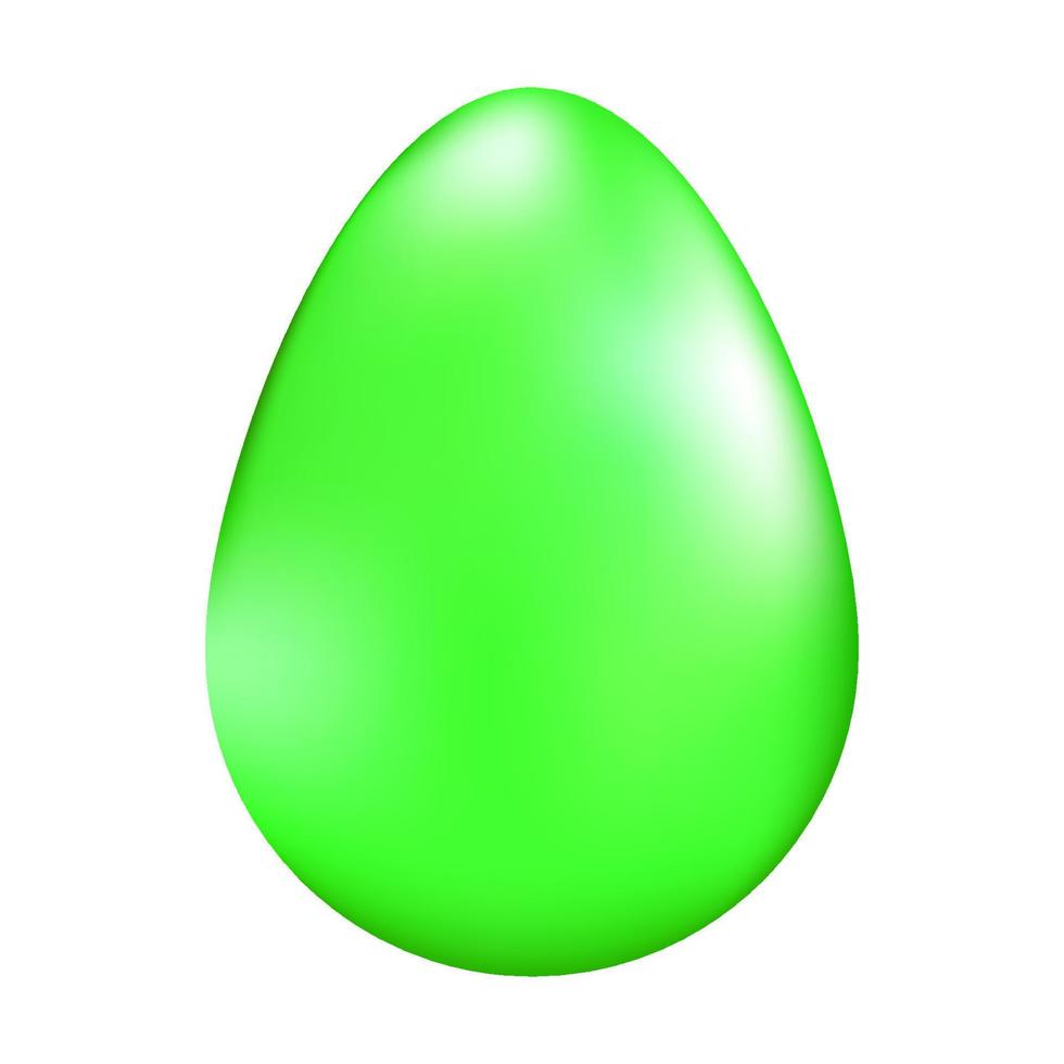 Vector illustration of Eggs set. Realistic Detailed 3d Colorful Chicken Different Shape Set of vector illustration.