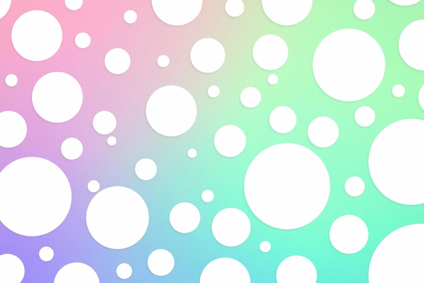 Colorful polka dot backdrop and background photo