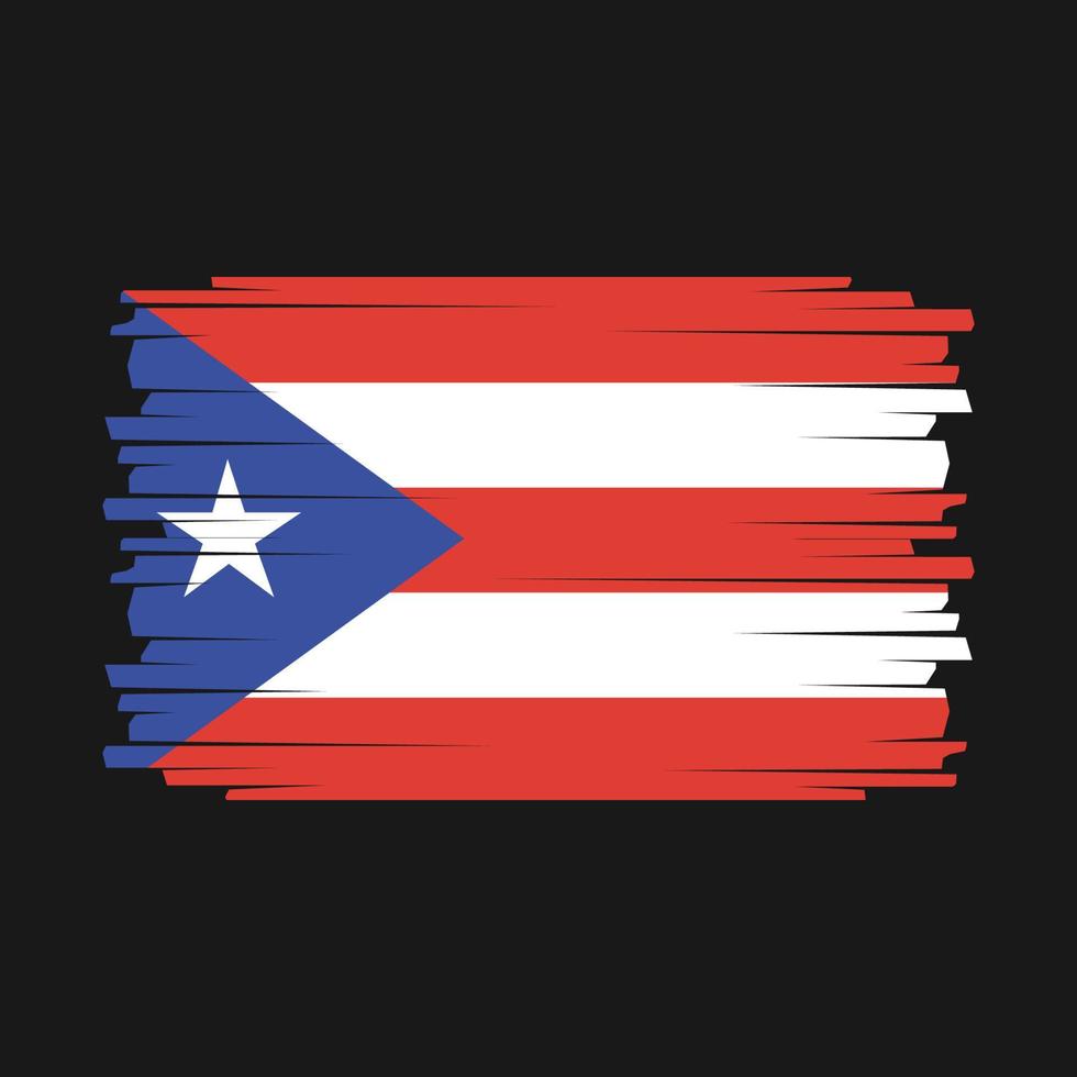 Puerto Rico Flag Vector 21974665 Vector Art at Vecteezy