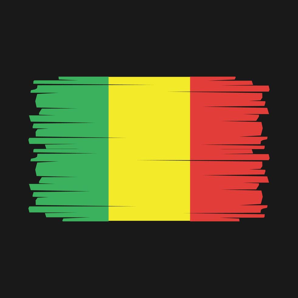 Mali Flag Vector