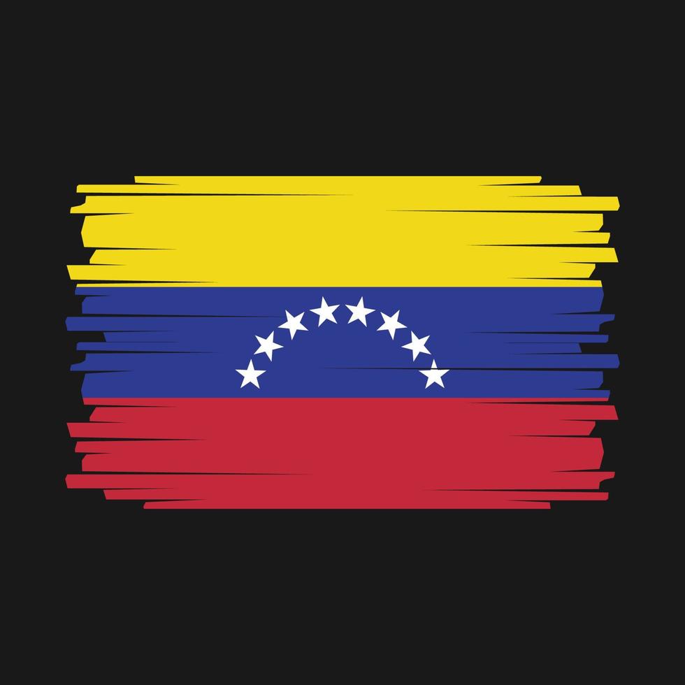 vector de bandera de venezuela