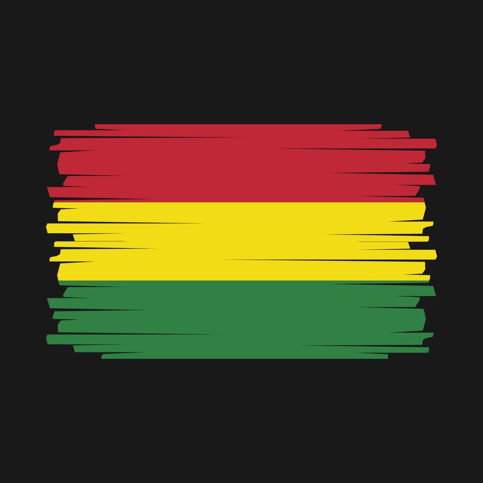 Bolivia Flag Vector