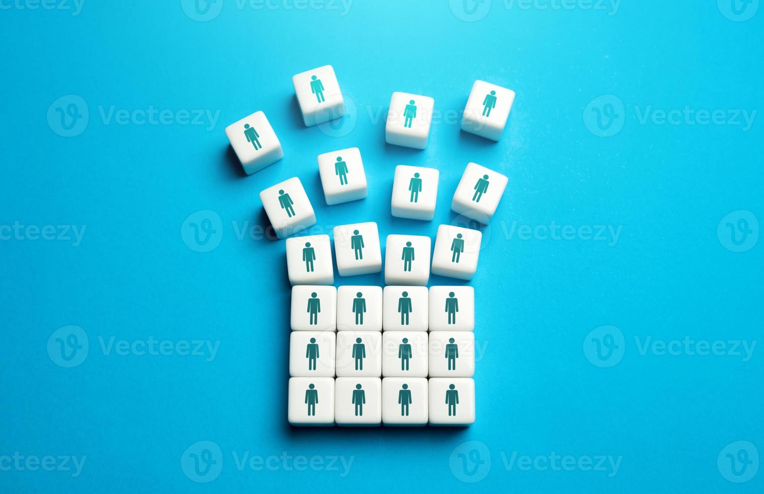 Gather people into your team. Recruiting and hiring for open positions. Find followers, attract supporters. Recruitment of new candidates. Increasing the number of the team. Company growth photo
