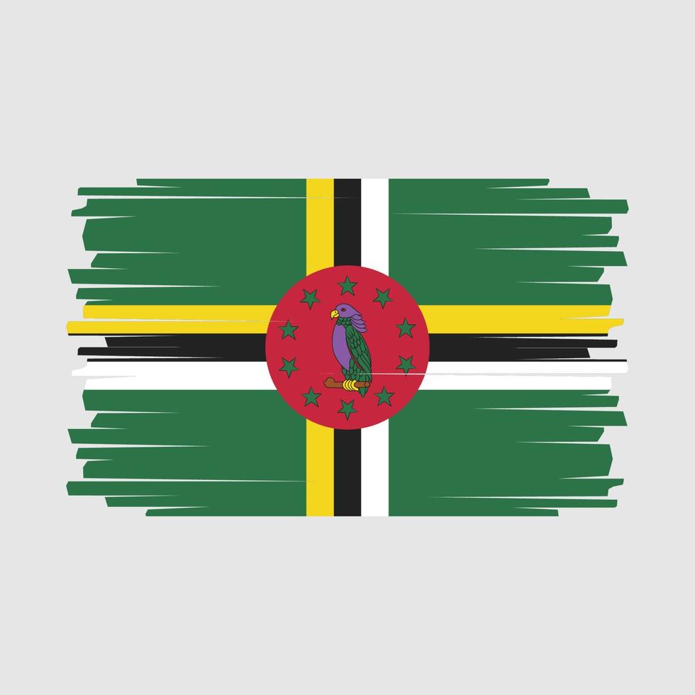 Dominica Flag Vector