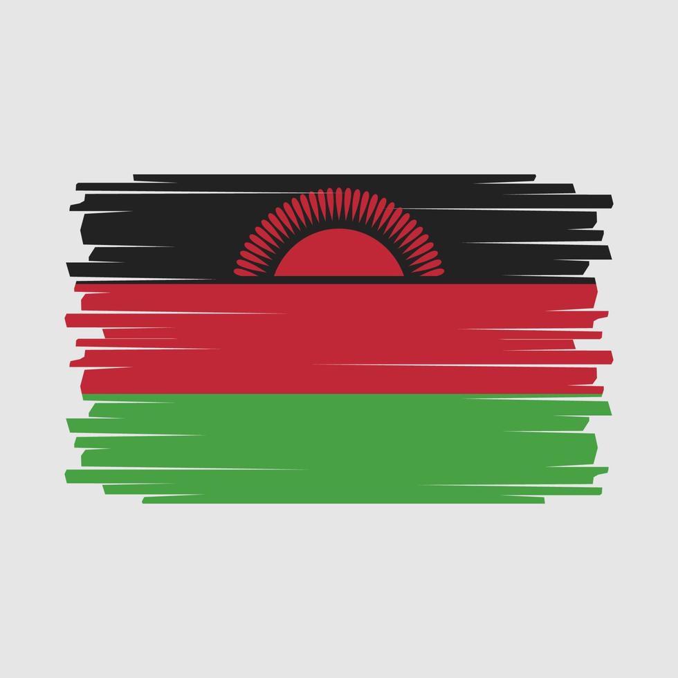 Malawi Flag Vector