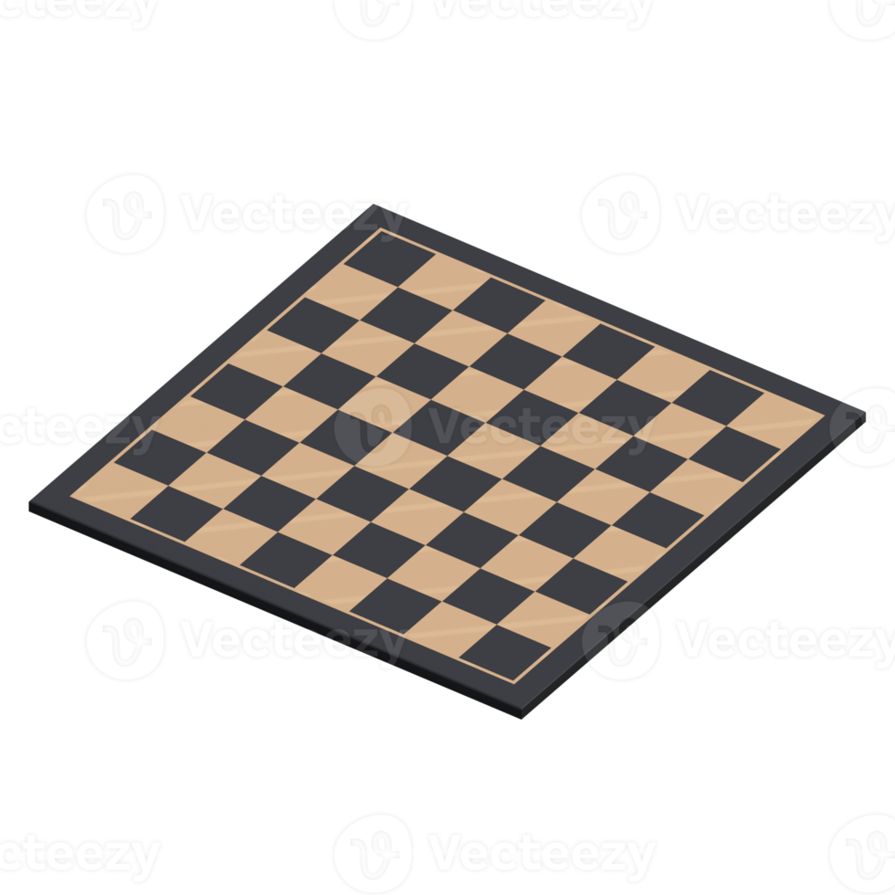 Chess Composition 3D Render 9593828 PNG