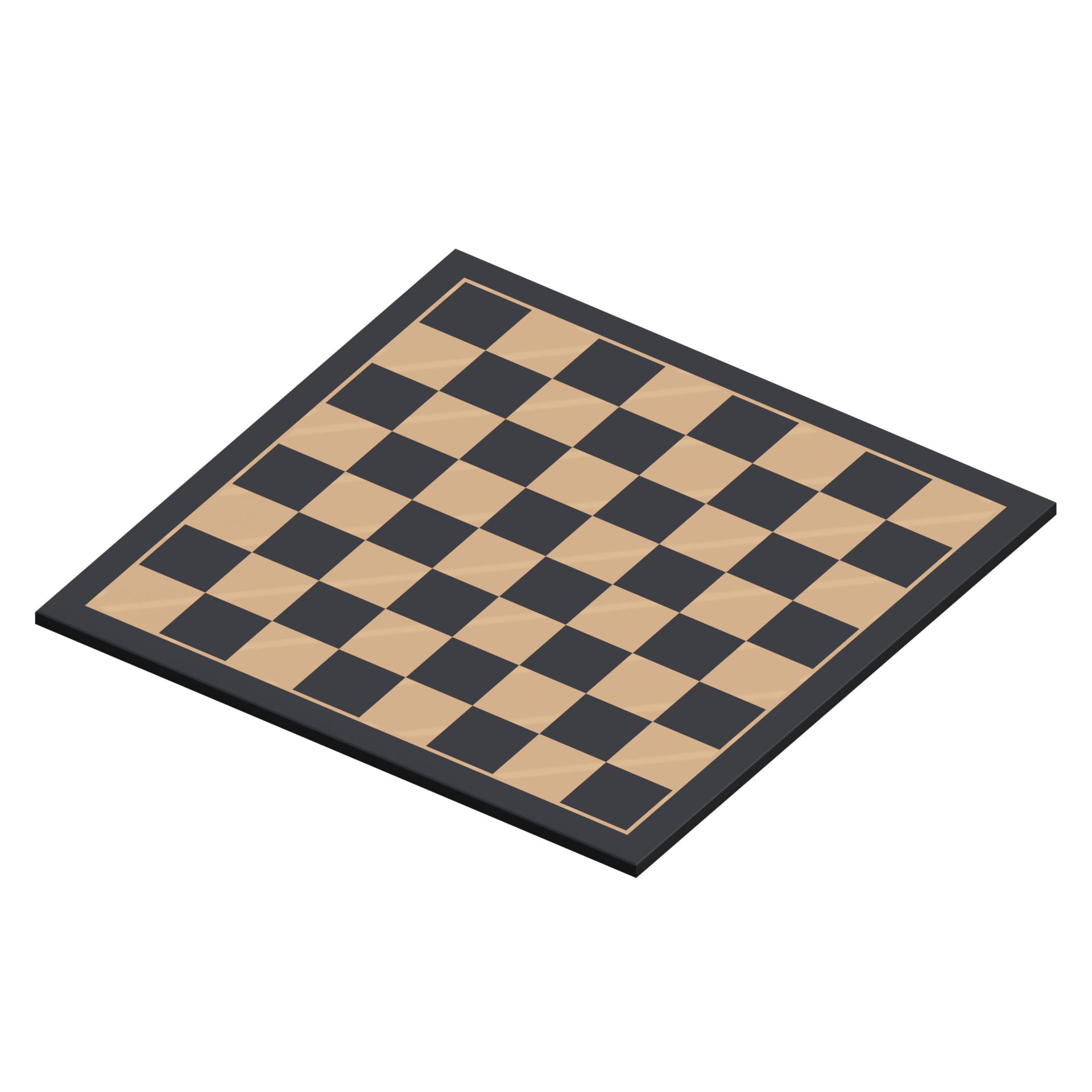 chess board 3d render icon illustration with transparent background, chess  game 21975108 PNG