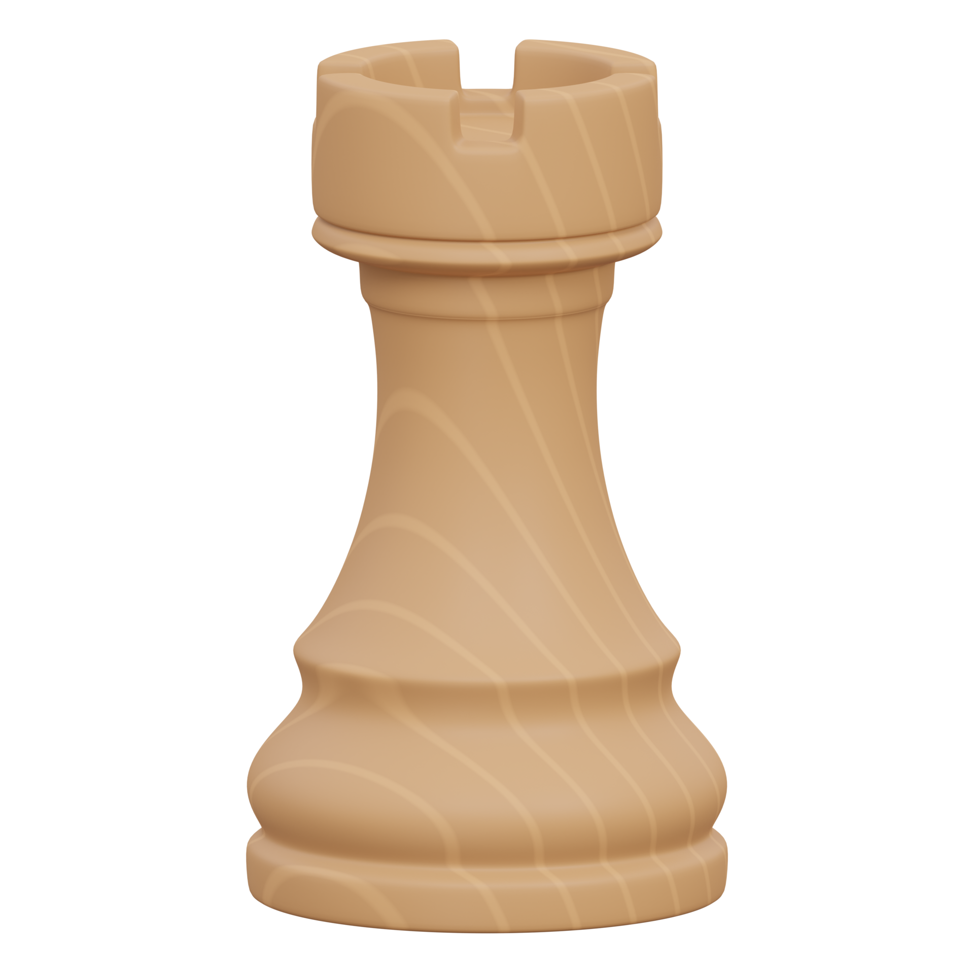 torre 3d render ícone ilustração com transparente fundo, xadrez
