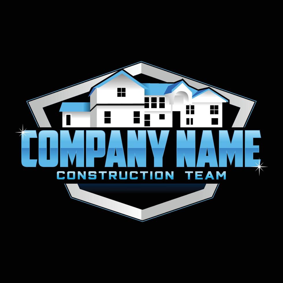 Illustration vector graphic of renovation, home repair, and building concept logo design template on white background