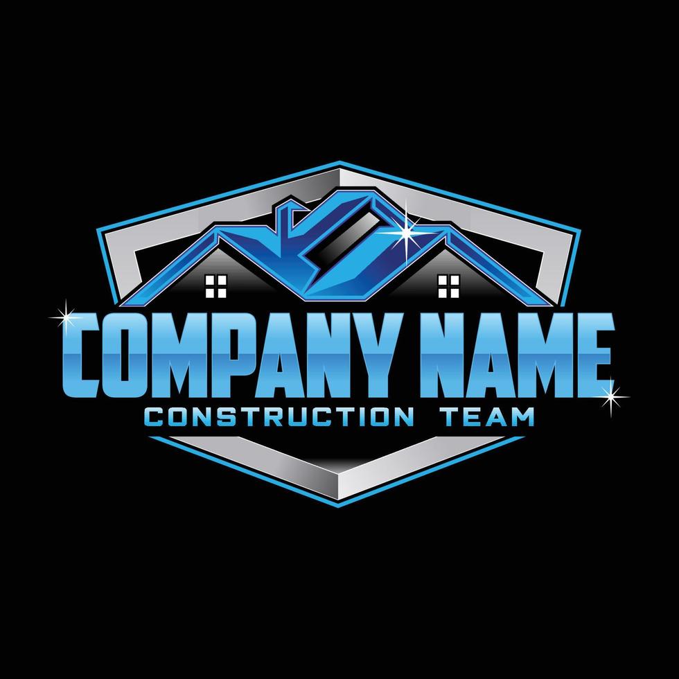 Illustration vector graphic of renovation, home repair, and building concept logo design template