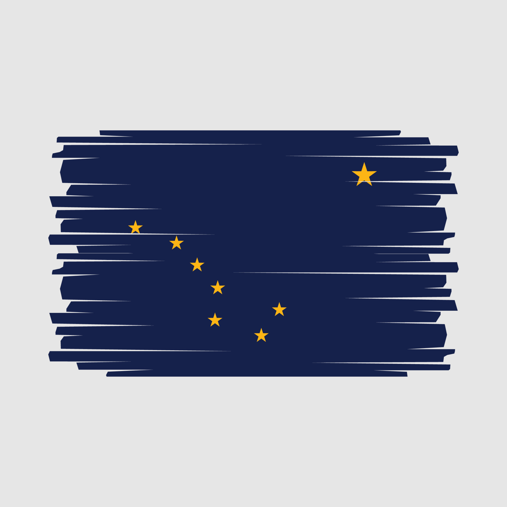 Alaska Flag Vector 21975261 Vector Art at Vecteezy