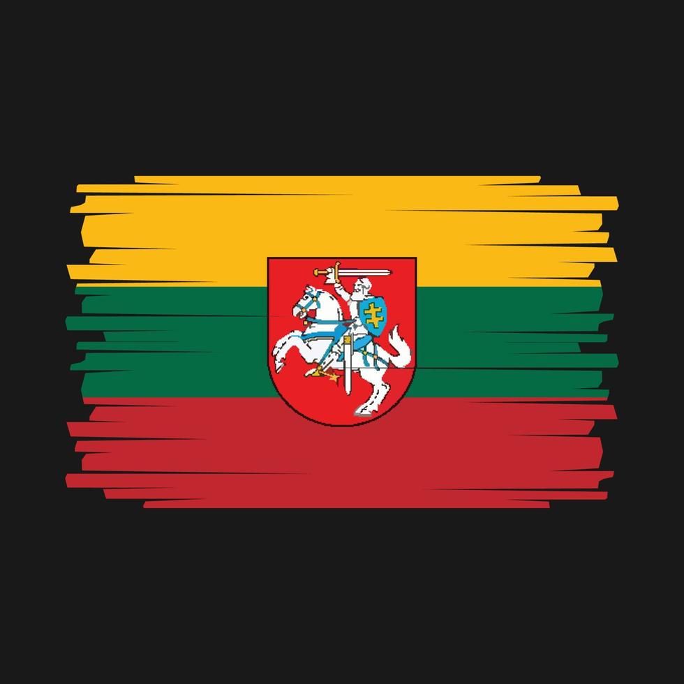 Lithuania Flag Vector