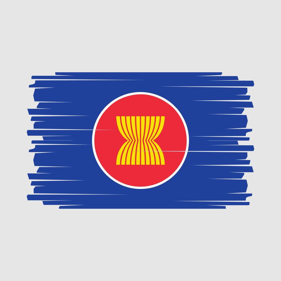 asean bandera vector