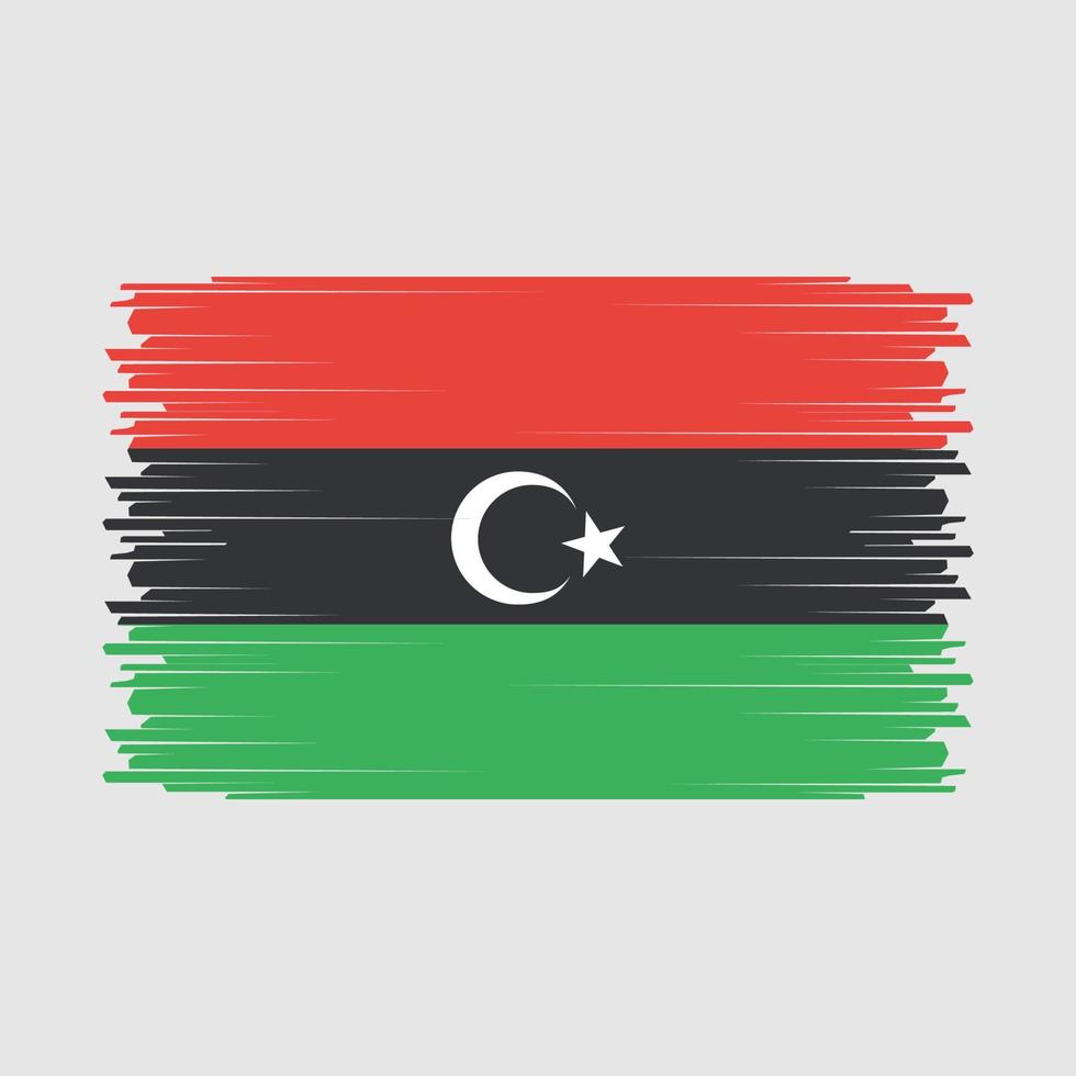 Libya Flag Vector