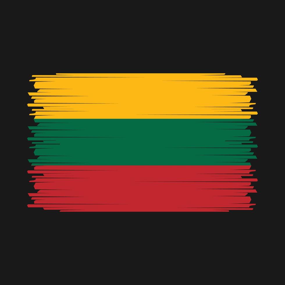 Lithuania Flag Vector