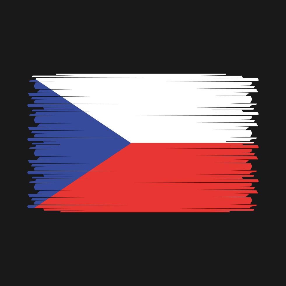 Czech Flag Vector