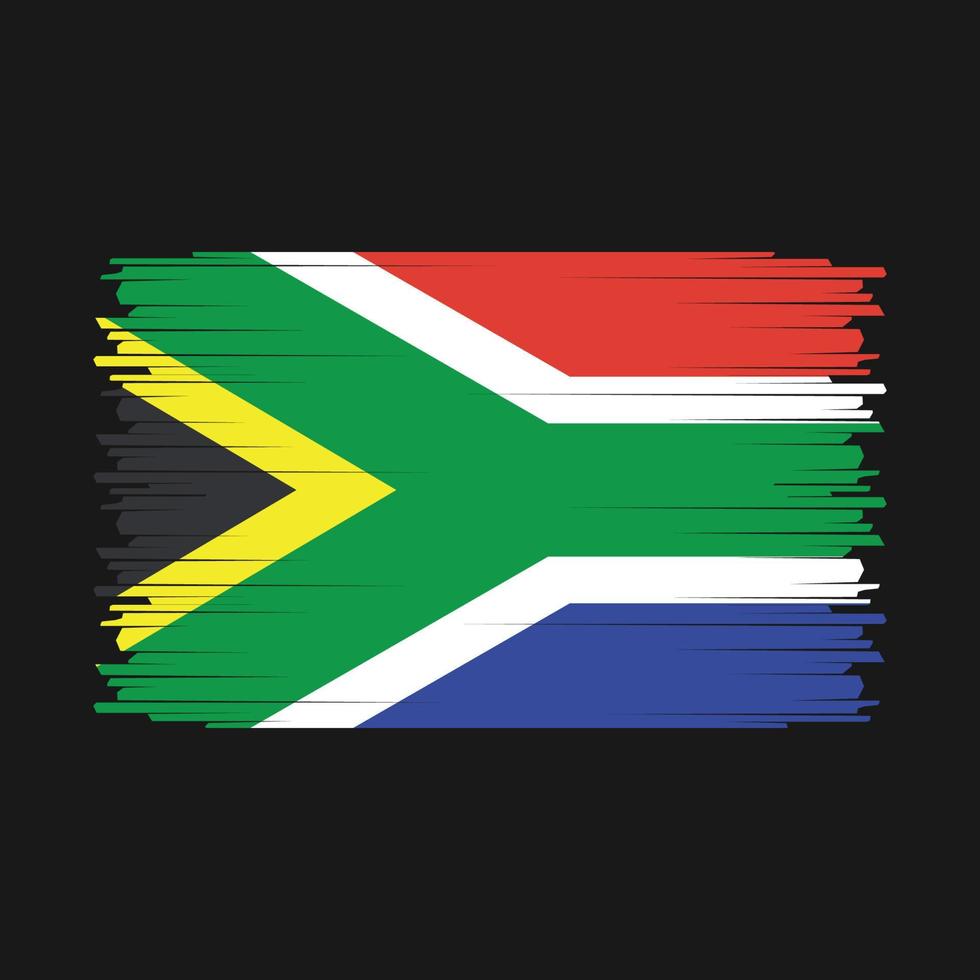 South Africa Flag Vector