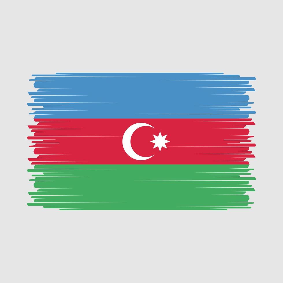 Azerbaijan Flag Vector