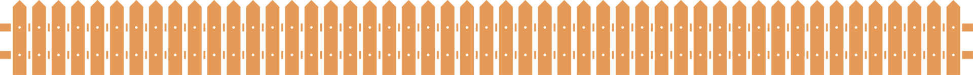 Colored fence in flat style clip art png