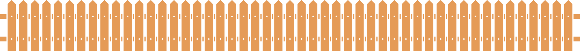 Colored fence in flat style clip art png