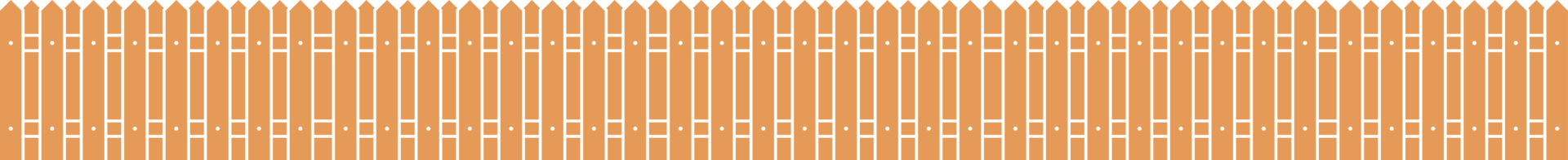 Colored fence in flat style clip art png