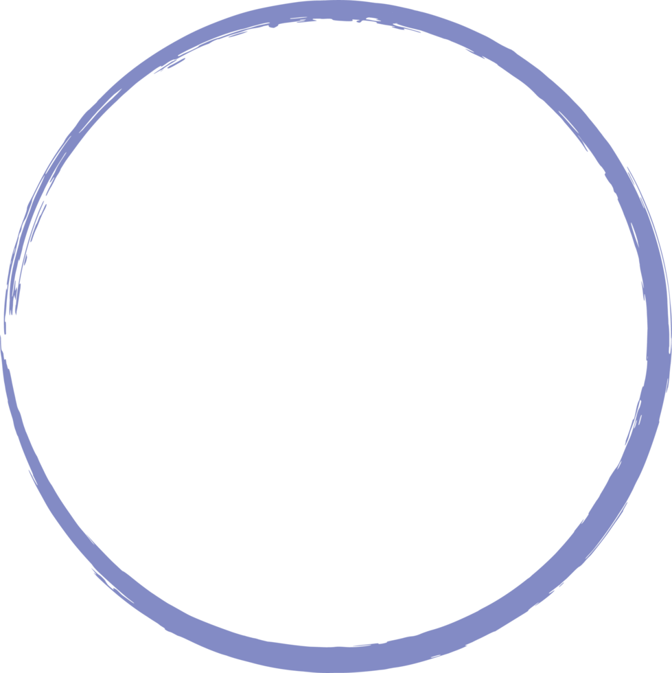 de colores grunge circulo cepillar. tinta marco png